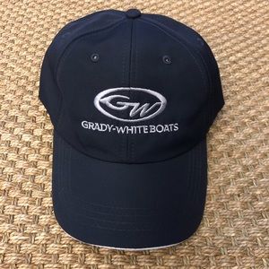 Grady White Navy Hat